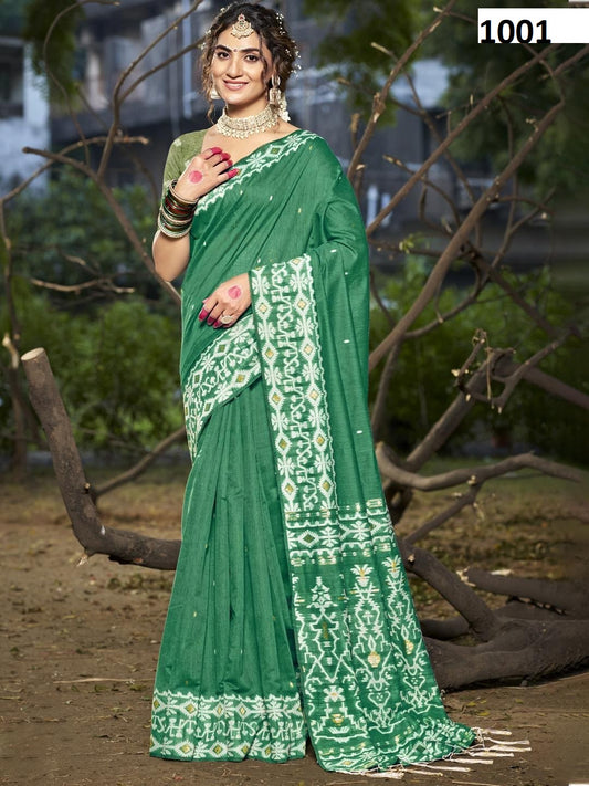 1001 Silver Line Vol 3 Bunawat Cotton Sarees