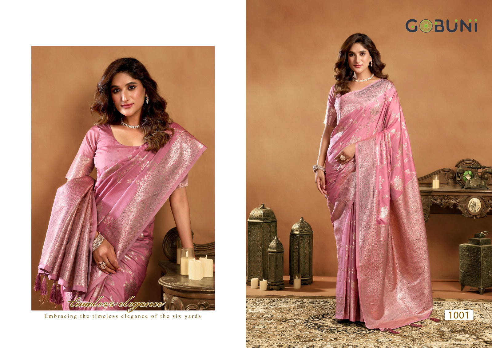 1001 Srivalli Gobuni Silk Sarees