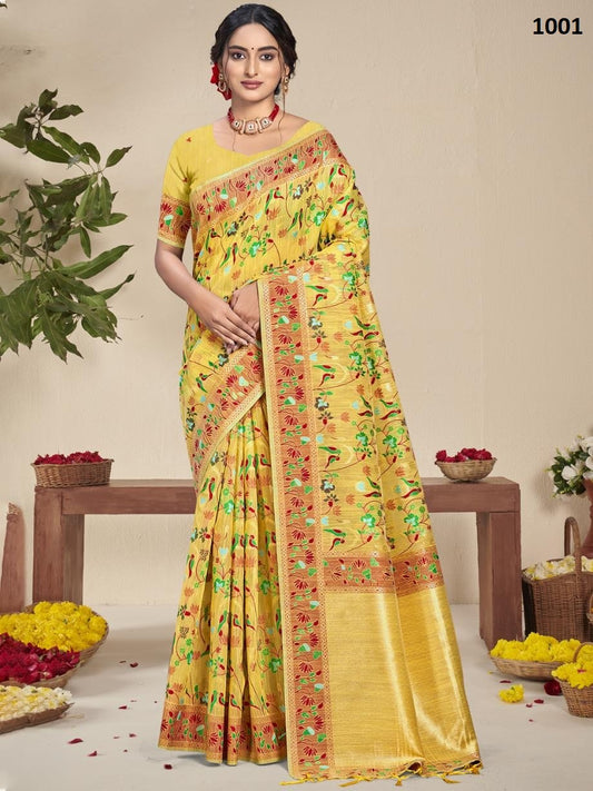 1001 Swarnprabha Bunawat Silk Sarees
