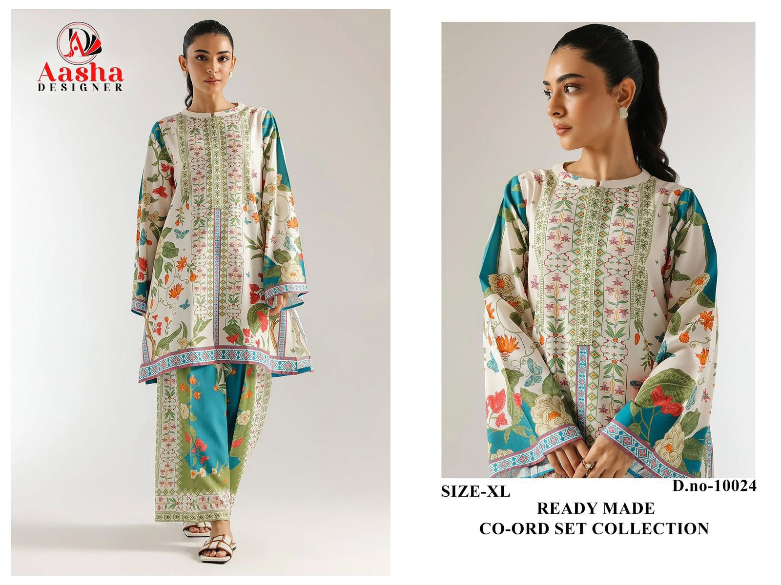 10024 Aasha Designer Modal Co Ord Set