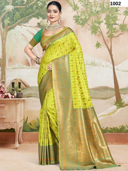 1002 Abhibhuti Silk Bunawat Silk Sarees