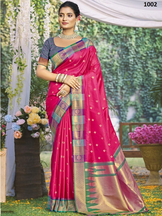 1002 Divya Prabha Bunawat Silk Sarees