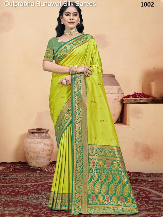 1002 Gulprabha Bunawat Silk Sarees