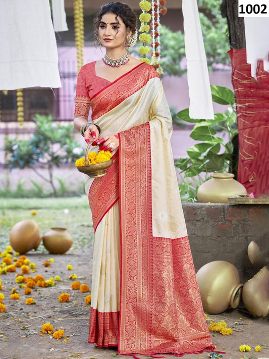 1002 Kashvi Bunawat Silk Sarees