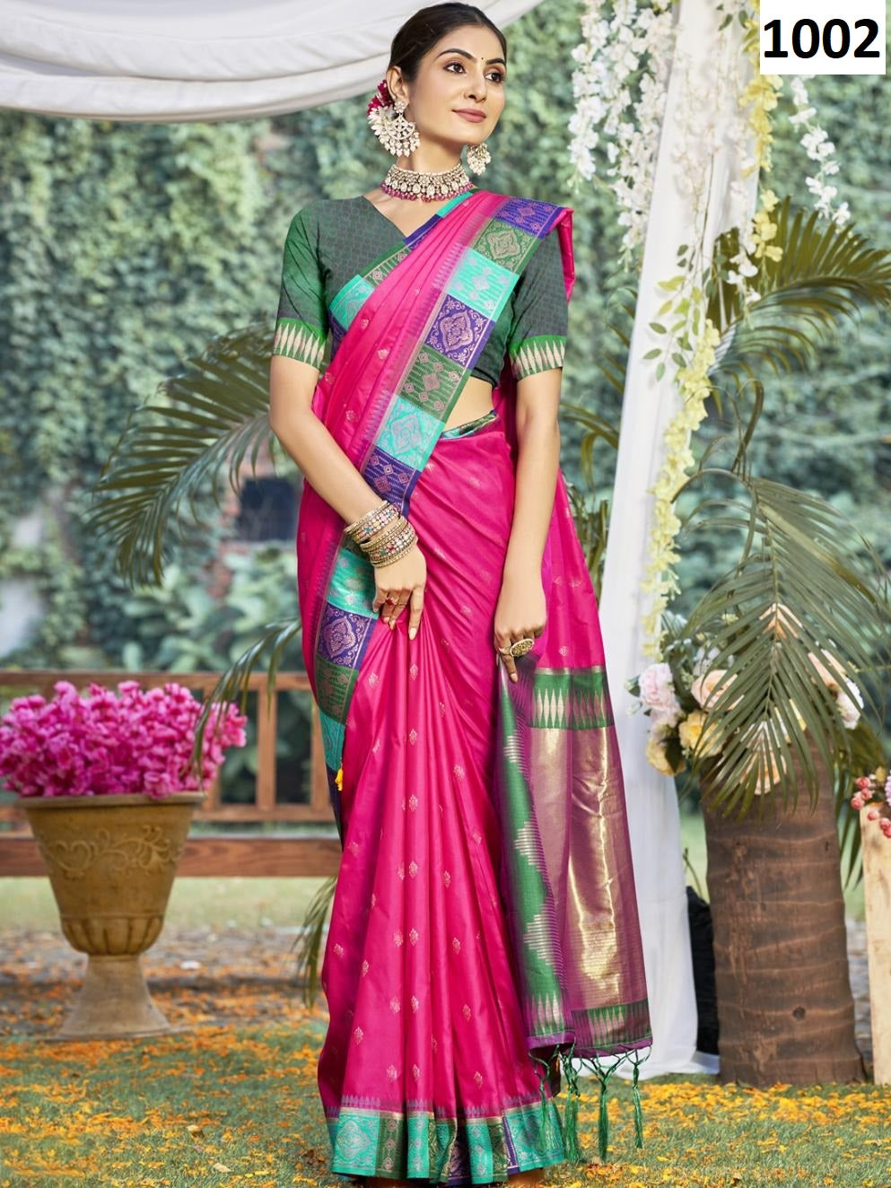 1002 Ralempire Bunawat Silk Sarees
