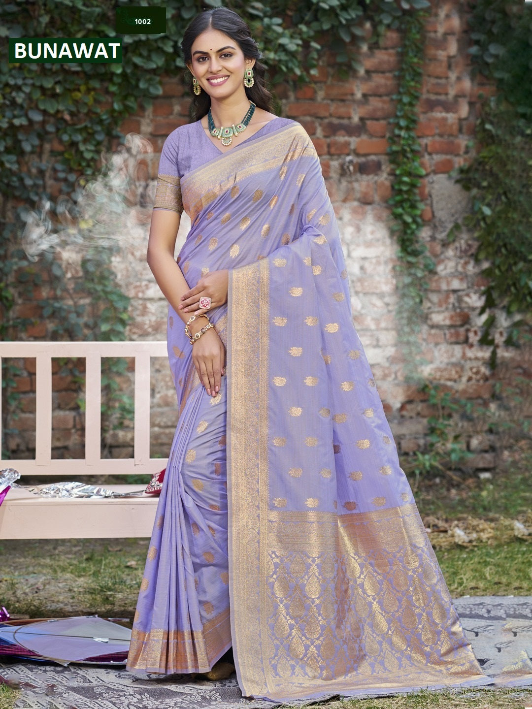 1002 Rupa Silk Bunawat Silk Sarees