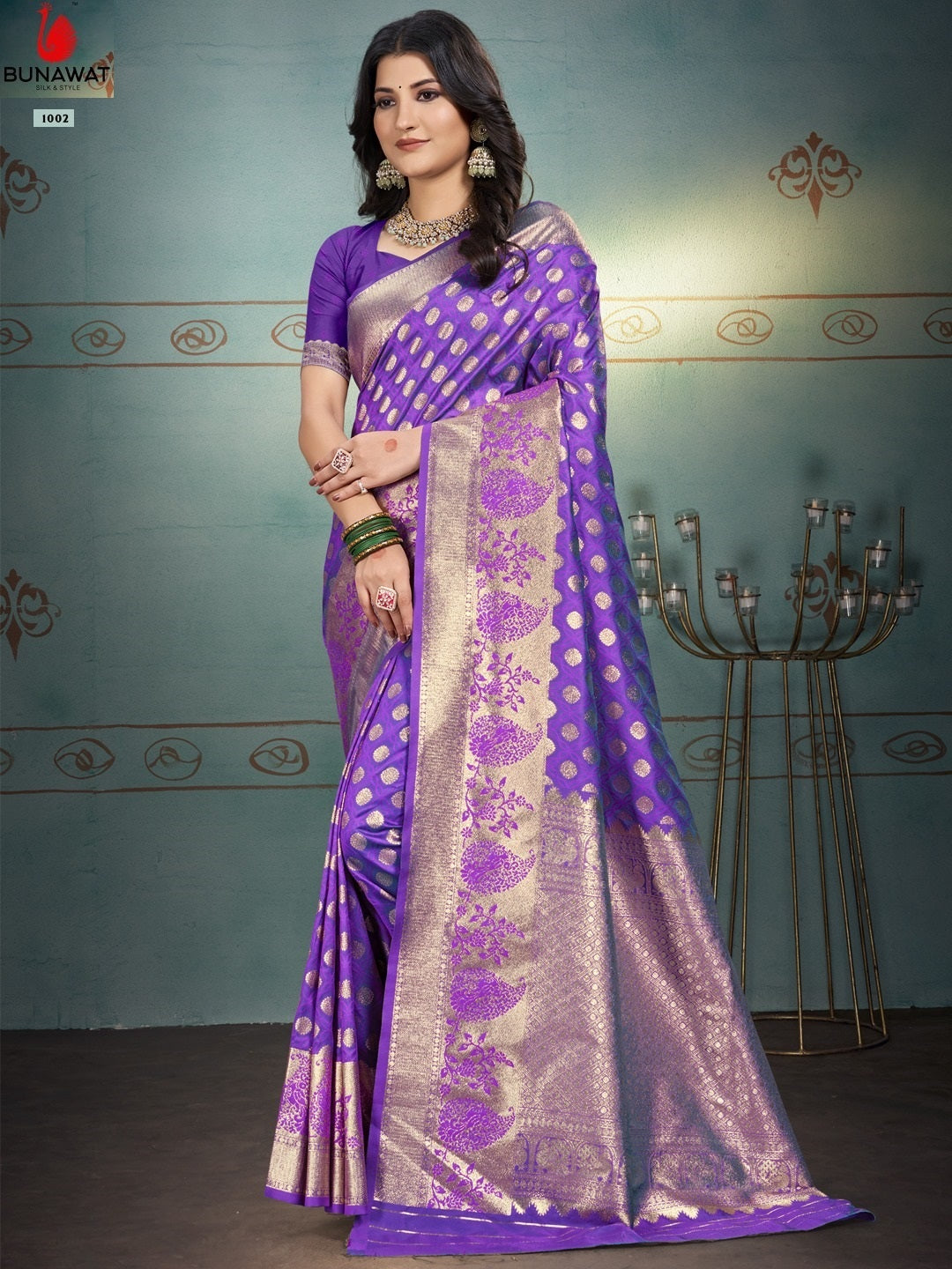 1002 Shourya Silk Bunawat Silk Sarees