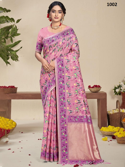 1002 Swarnprabha Bunawat Silk Sarees