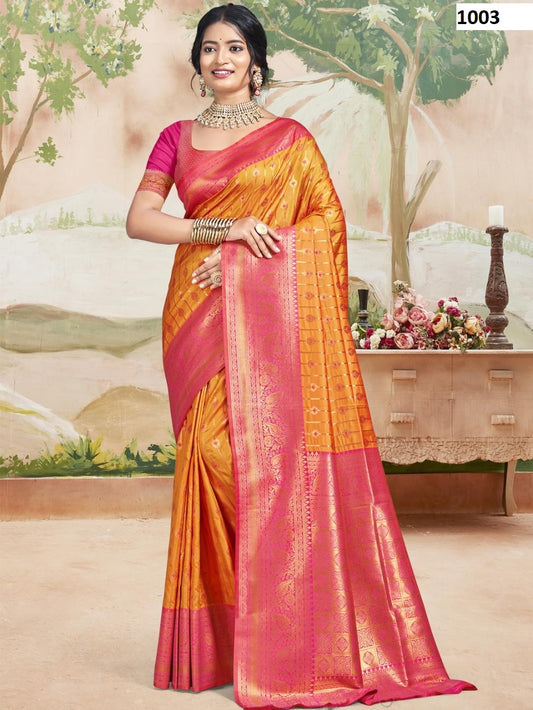 1003 Abhibhuti Silk Bunawat Silk Sarees