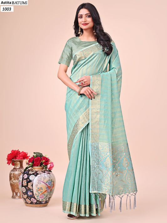 1003 Batumi Astita Organza Sarees