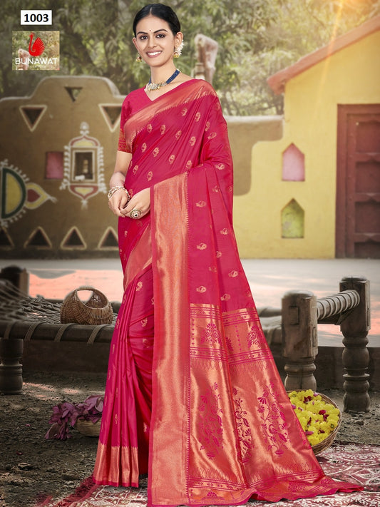 1003 Gautami Silk Bunawat Silk Sarees