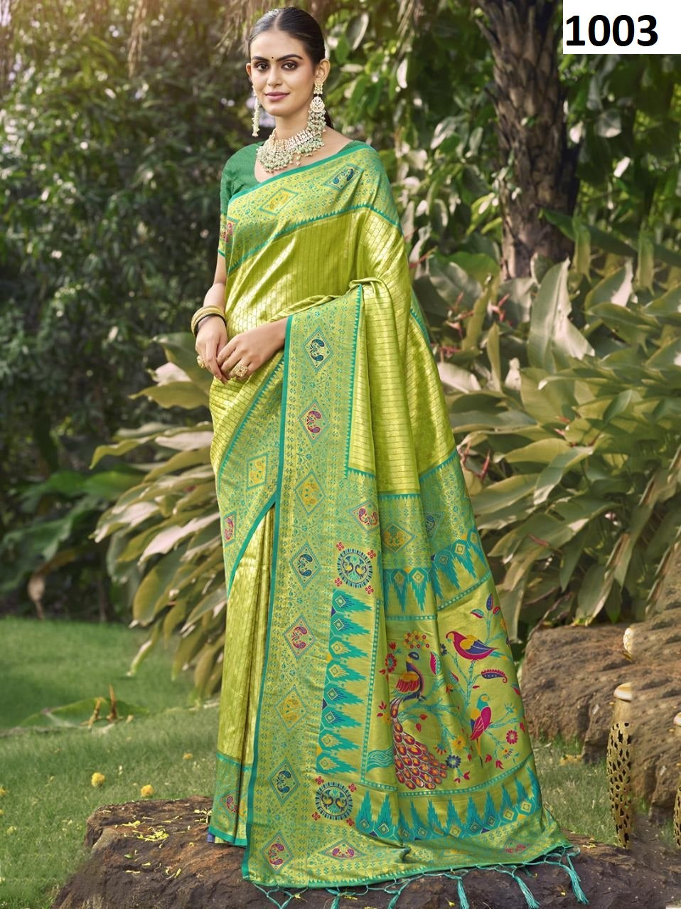 1003 Kartika Bunawat Silk Sarees