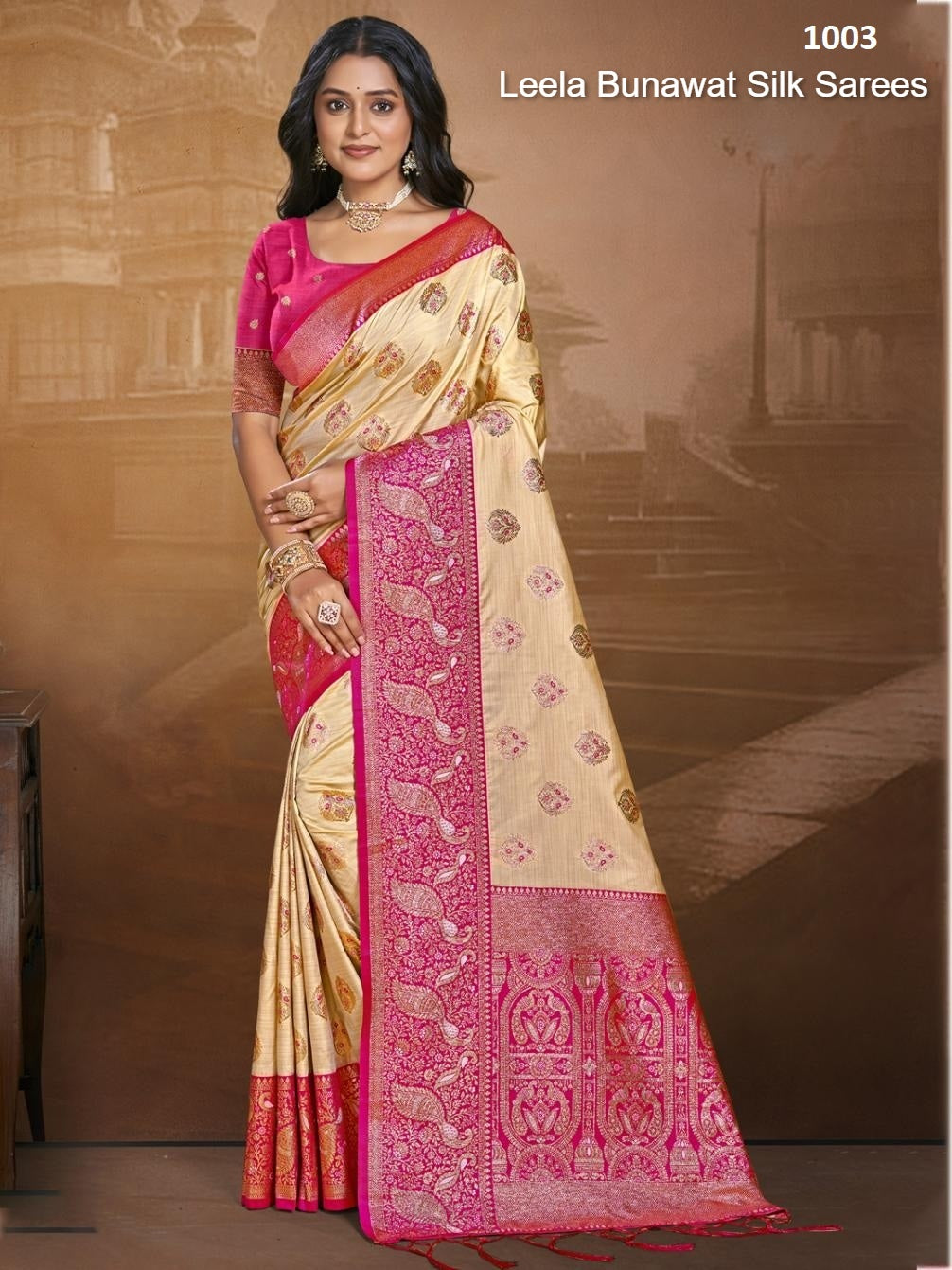 1003 Leela Bunawat Silk Sarees