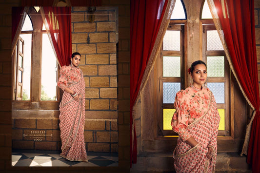 1003 Nayika Vouch Fashion Georgette Sarees