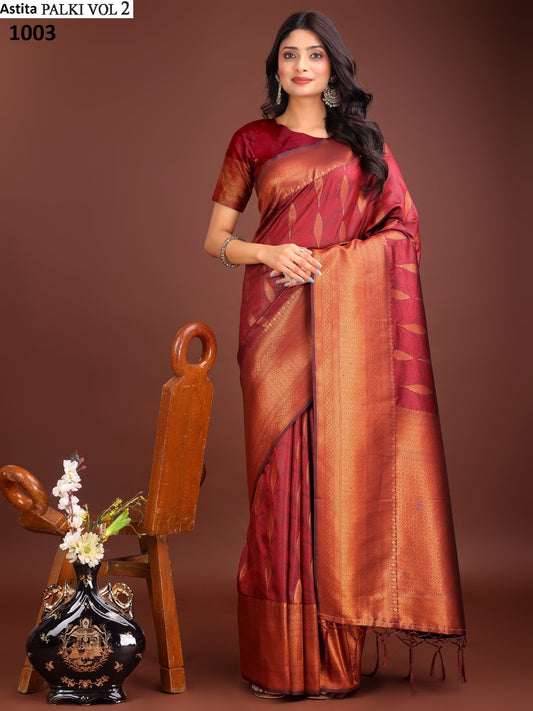 1003 Palki Vol 2 Astita Banarasi Silk Sarees