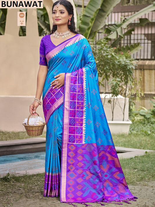 1003 Pochampalli Silk Vol 6 Bunawat Silk Sarees