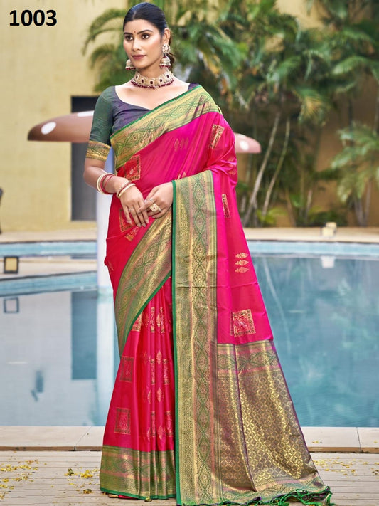 1003 Shriprada Silk Bunawat Silk Sarees