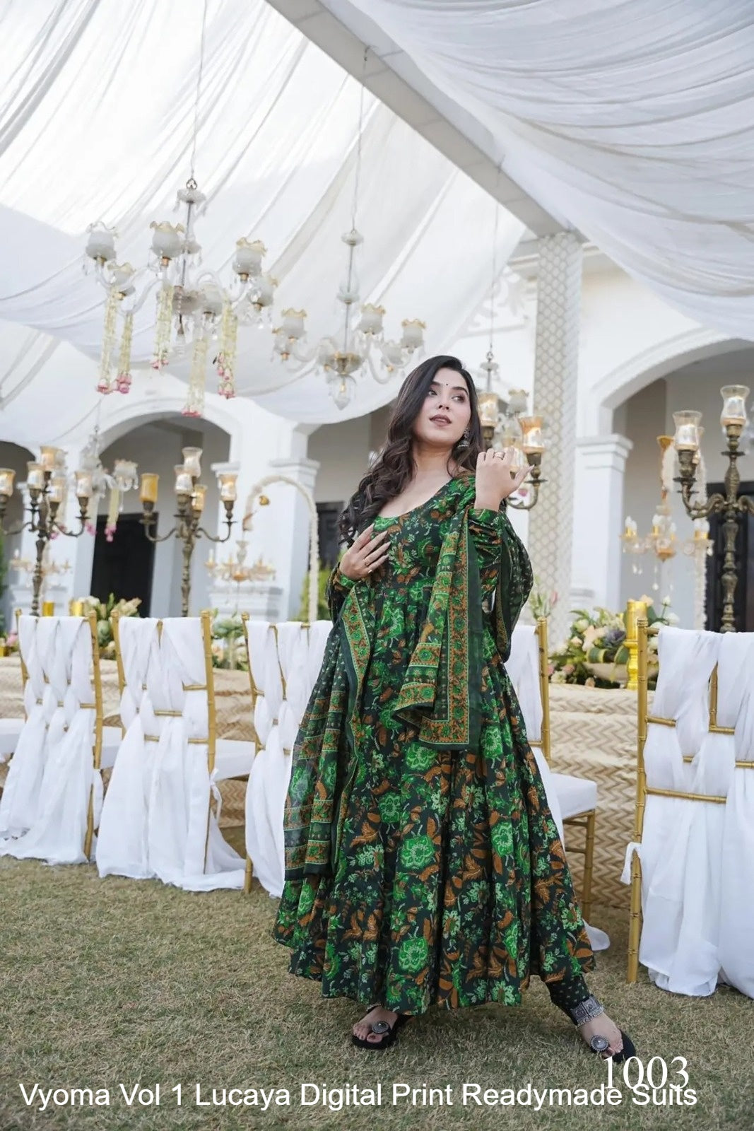 1003 Vyoma Vol 1 Lucaya Digital Print Readymade Suits