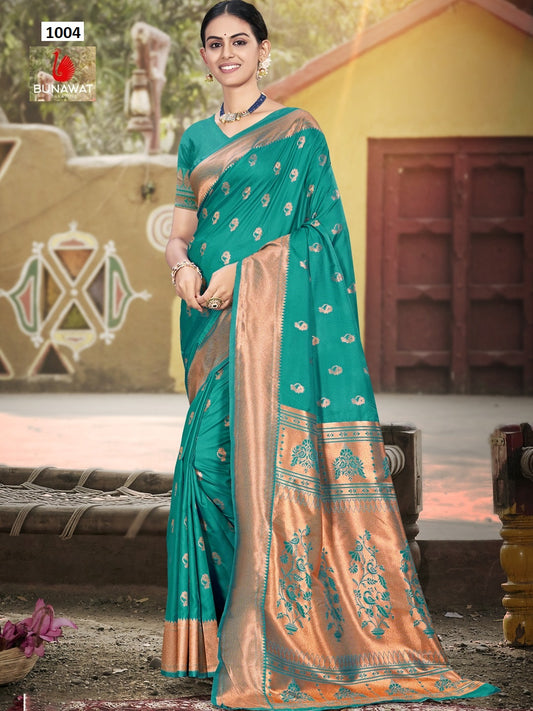 1004 Gautami Silk Bunawat Silk Sarees