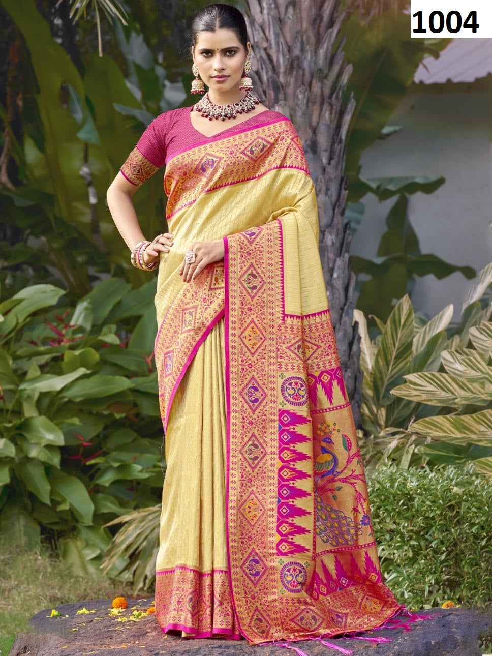 1004 Kartika Bunawat Silk Sarees
