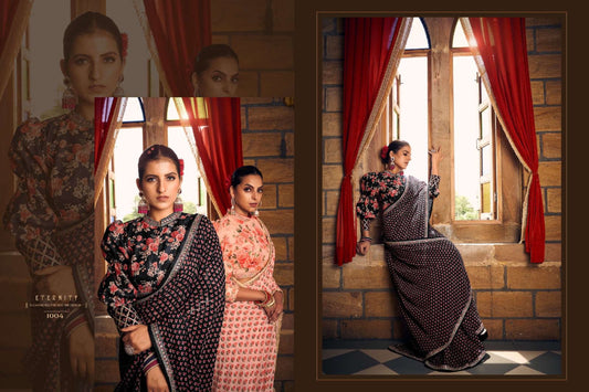 1004 Nayika Vouch Fashion Georgette Sarees