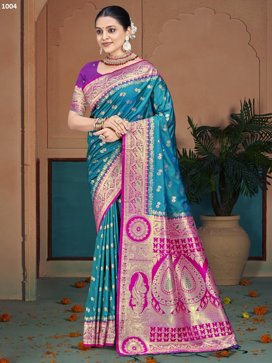 1004 Raas Garba Bunawat Silk Sarees