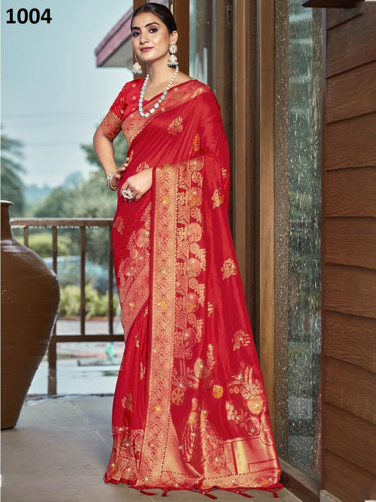 1004 Radhika Pyari Vol 2 Bunawat Stone Work Sarees