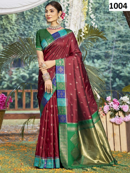 1004 Ralempire Bunawat Silk Sarees