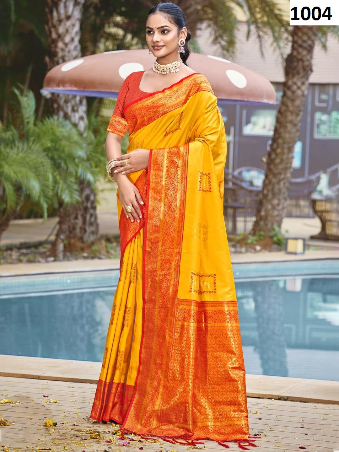 1004 Shriprada Silk Bunawat Silk Sarees