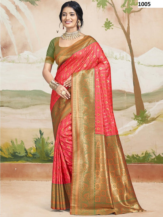 1005 Abhibhuti Silk Bunawat Silk Sarees