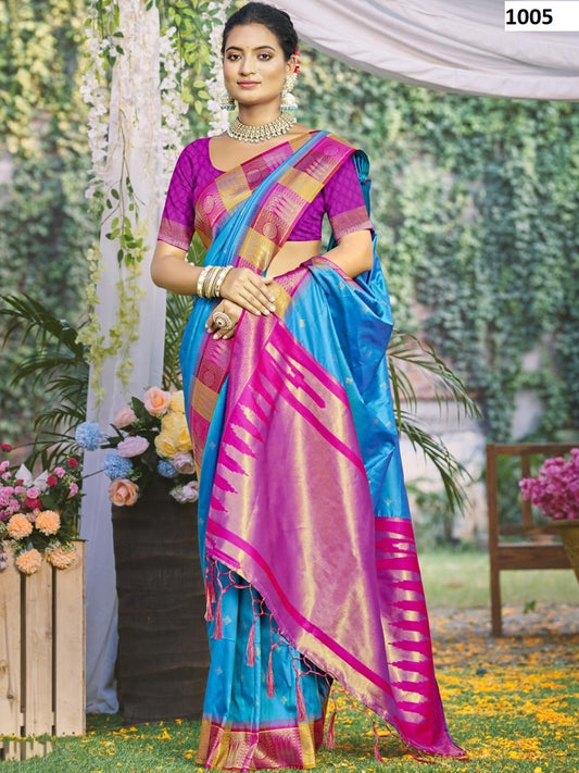 1005 Divya Prabha Bunawat Silk Sarees