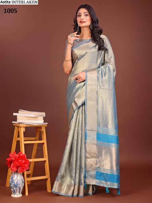 1005 Interlaken Astita Organza Sarees