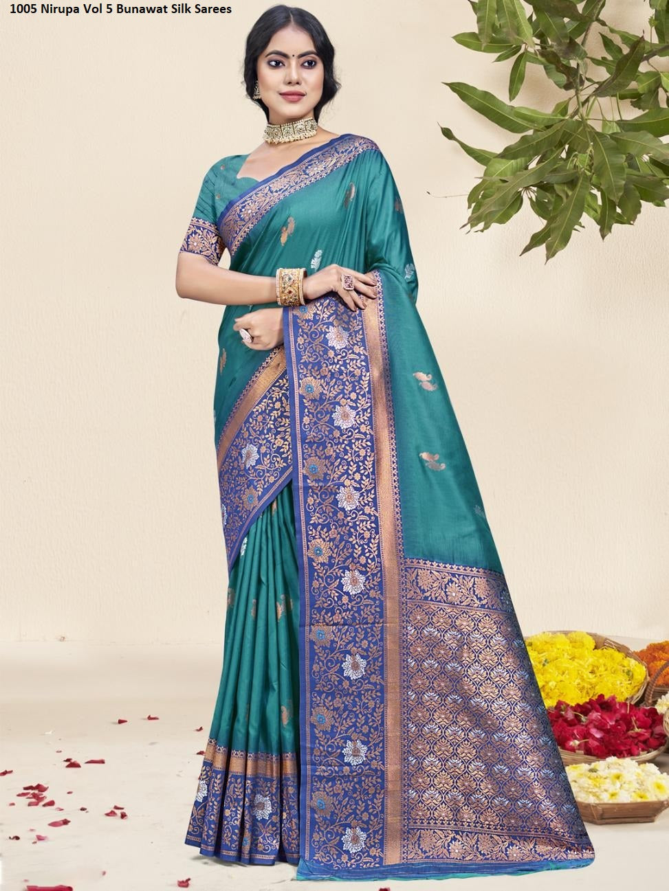 1005 Nirupa Vol 5 Bunawat Silk Sarees