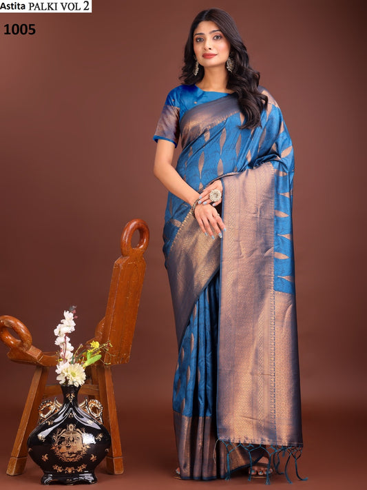 1005 Palki Vol 2 Astita Banarasi Silk Sarees