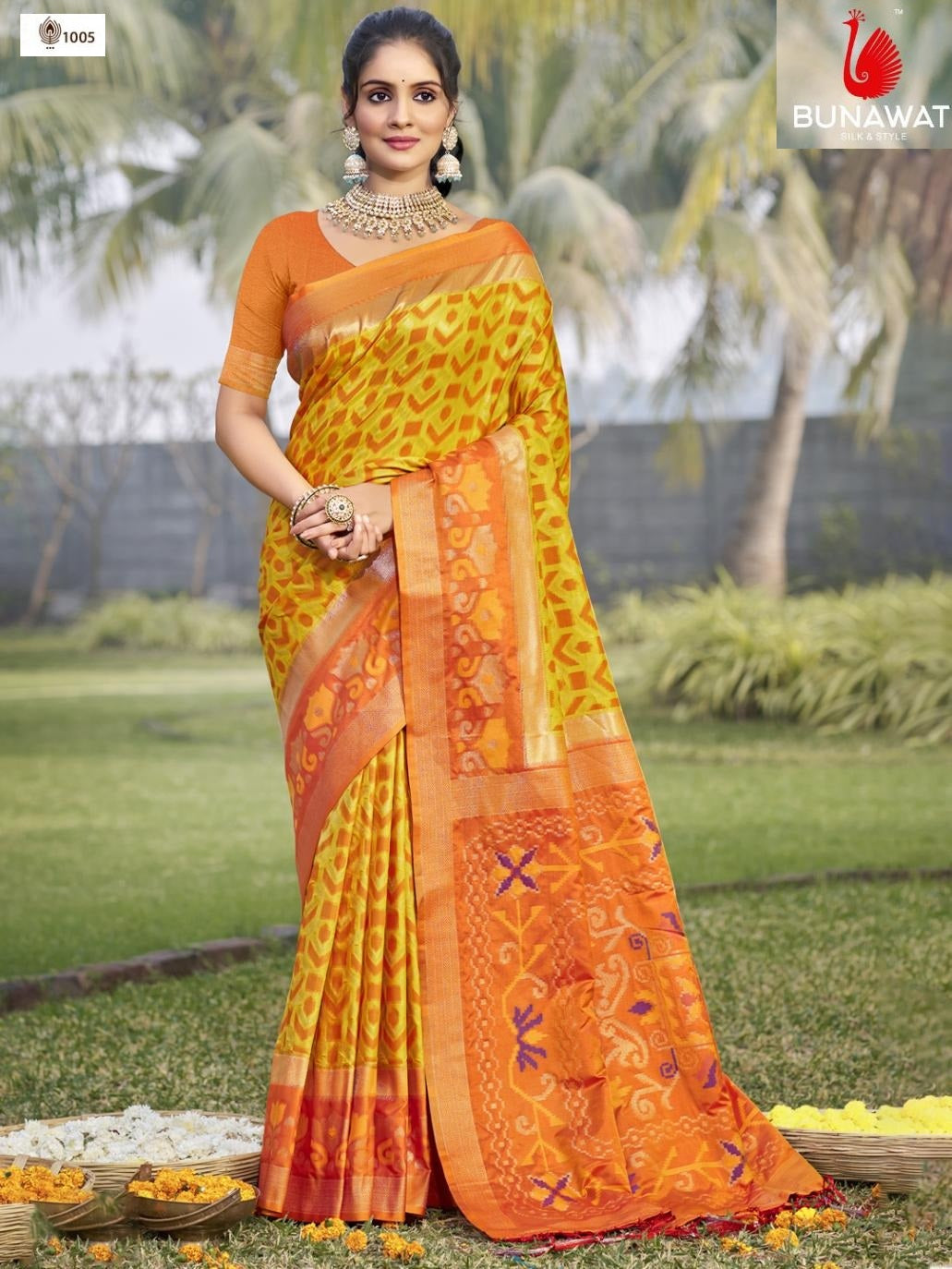 1005 Pochampalli Silk Vol-01 Bunawat Silk Sarees
