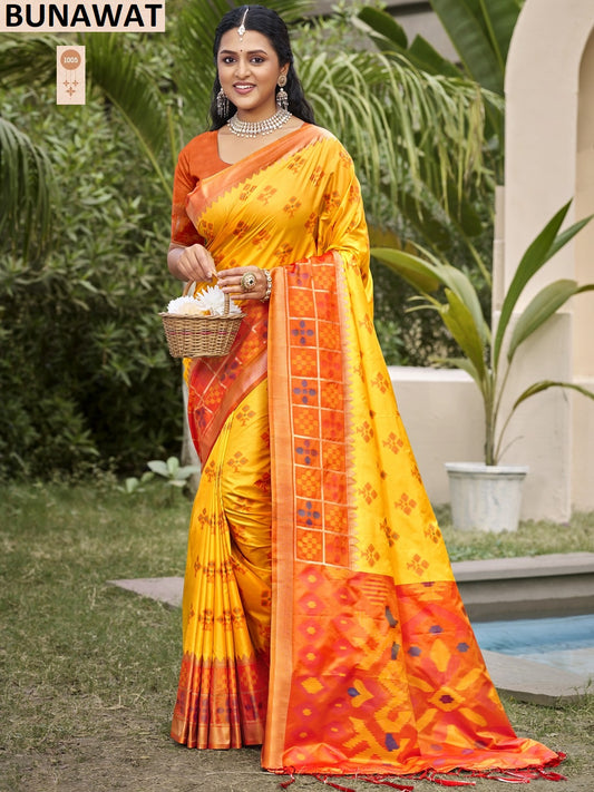 1005 Pochampalli Silk Vol 6 Bunawat Silk Sarees