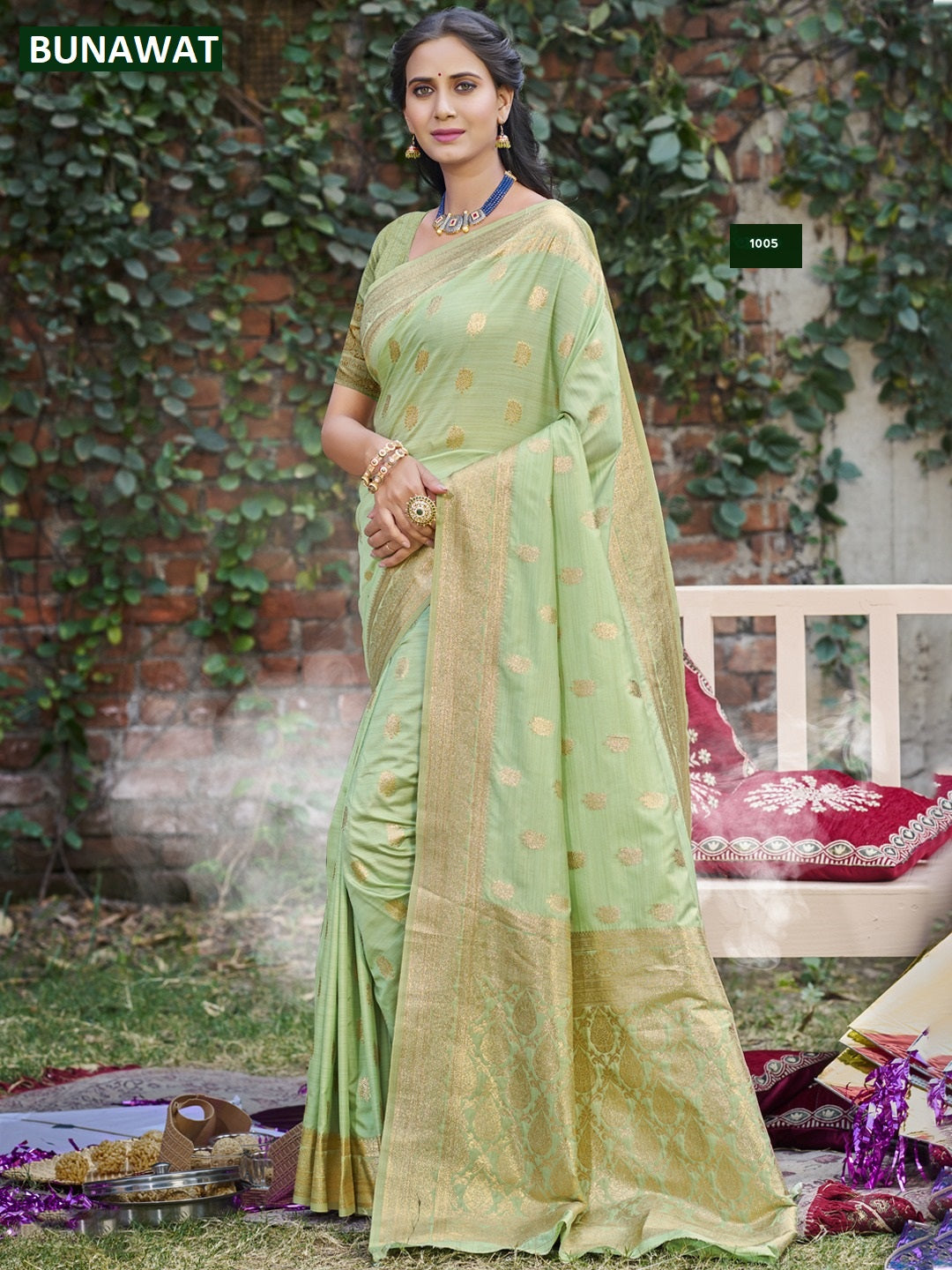 1005 Rupa Silk Bunawat Silk Sarees