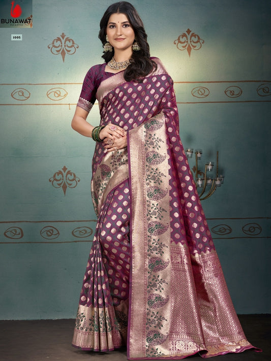 1005 Shourya Silk Bunawat Silk Sarees