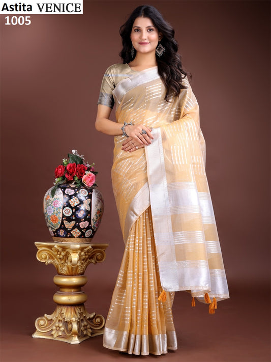 1005 Venice Astita Organza Sarees