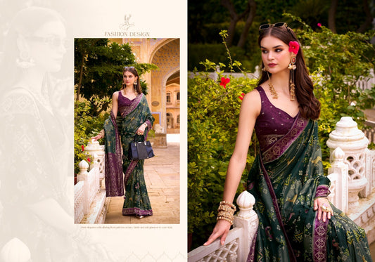 1006 Aaradhyam Trikaashi Nv Satin Sarees