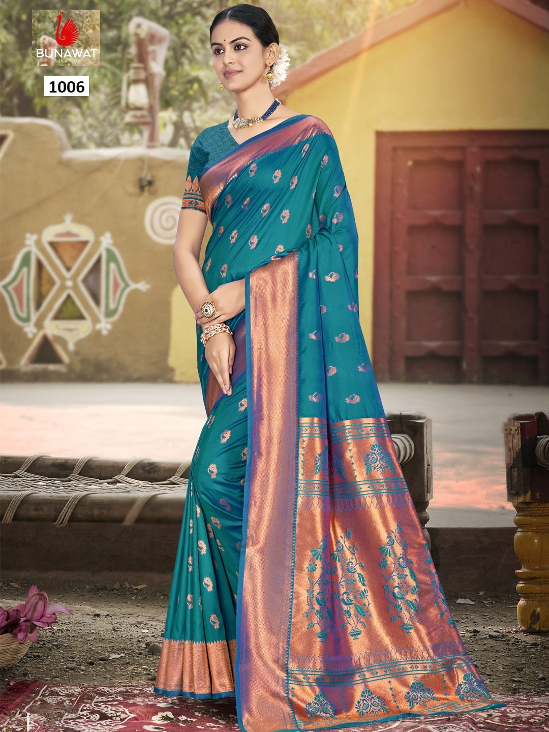 1006 Gautami Silk Bunawat Silk Sarees
