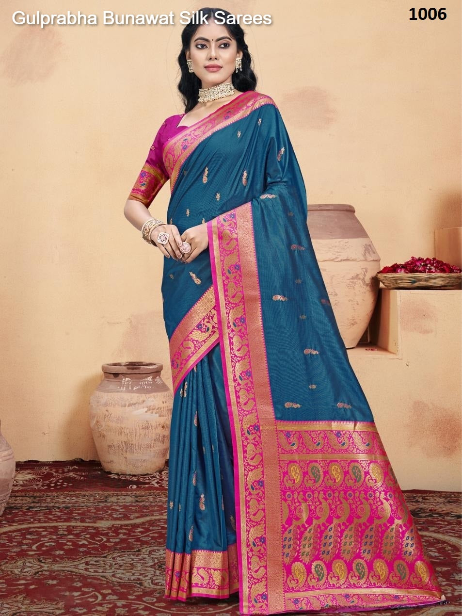 1006 Gulprabha Bunawat Silk Sarees