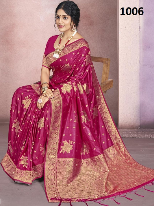 1006 Kamdhenu Vol 5 Bunawat Silk Sarees