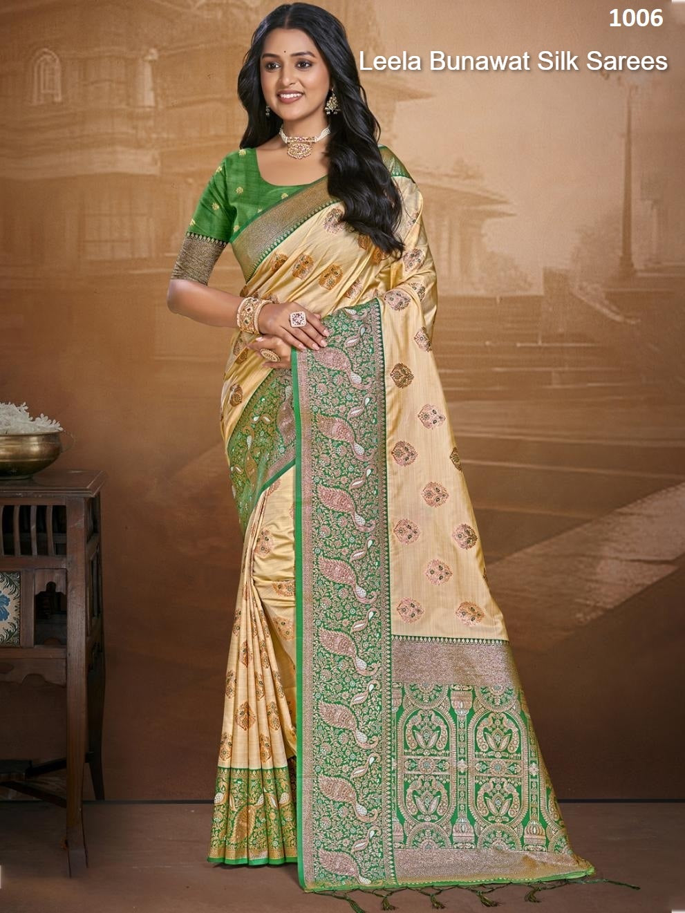 1006 Leela Bunawat Silk Sarees