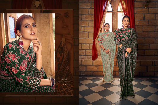 1006 Nayika Vouch Fashion Georgette Sarees