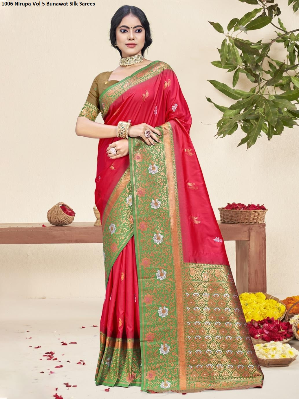1006 Nirupa Vol 5 Bunawat Silk Sarees