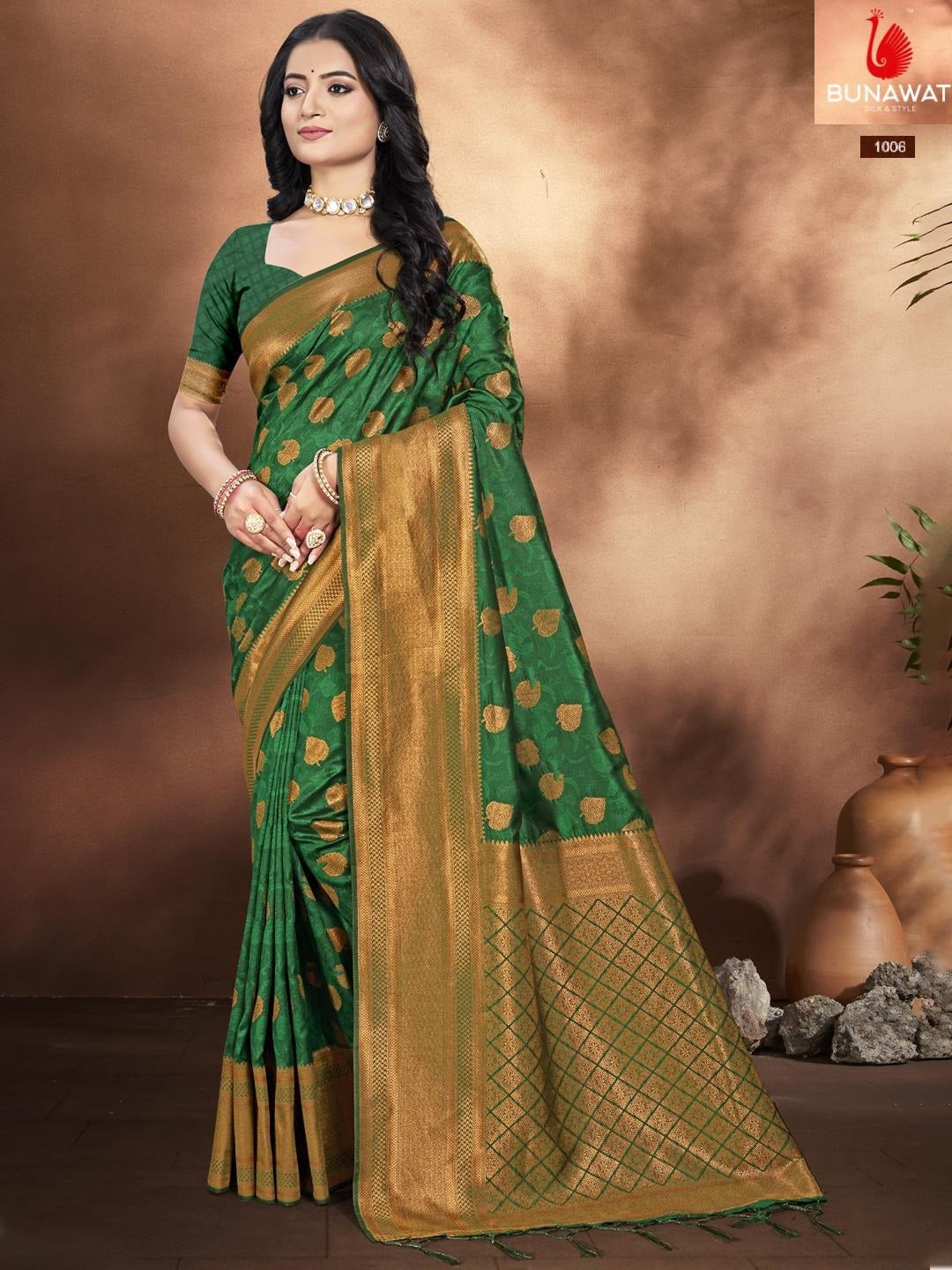 1006 Pankhudi Silk Bunawat Silk Sarees