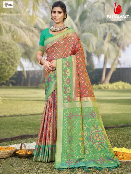 1006 Pochampalli Silk Vol-01 Bunawat Silk Sarees