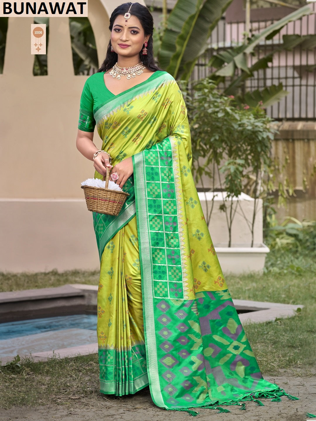 1006 Pochampalli Silk Vol 6 Bunawat Silk Sarees