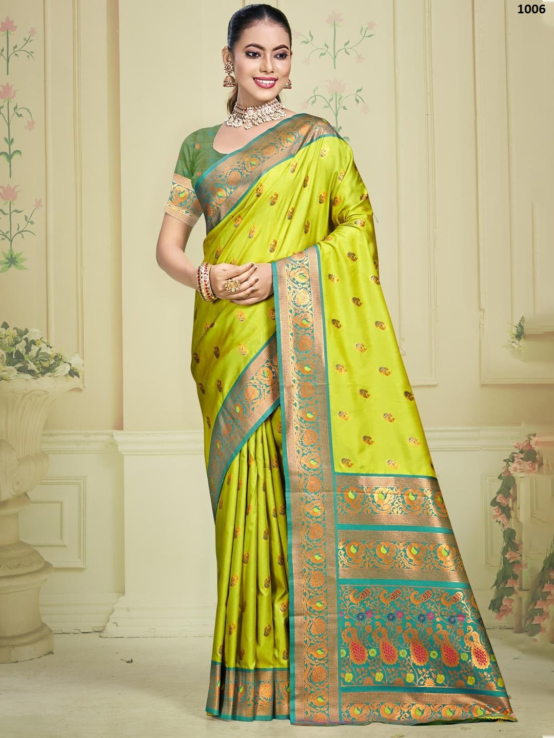 1006 Rajsangini Bunawat Silk Sarees